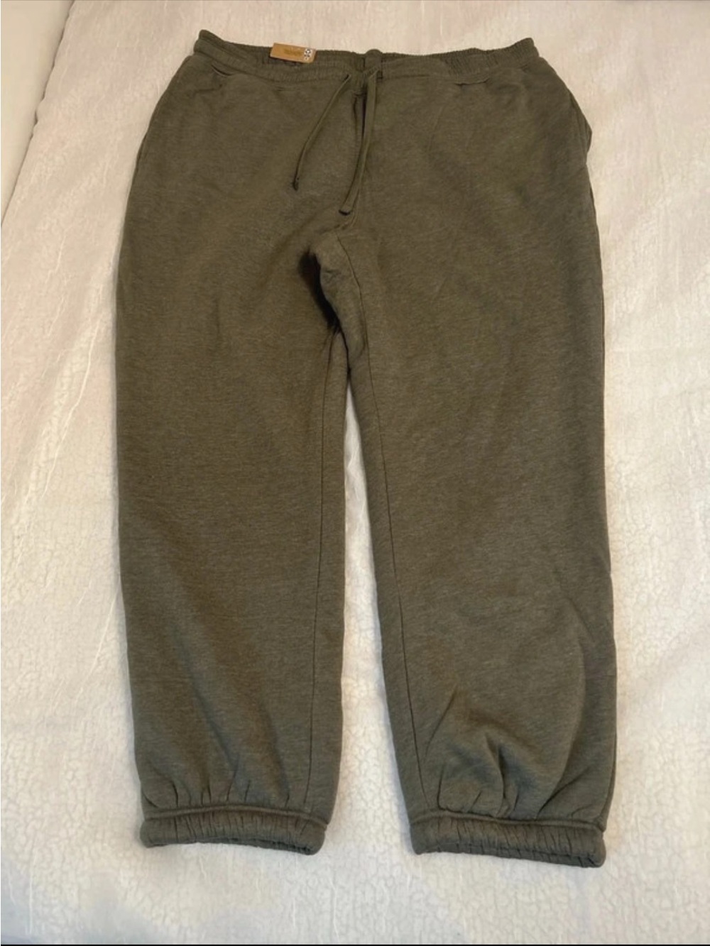 Eddie Bauer Kids Olive Drawstring Joggers